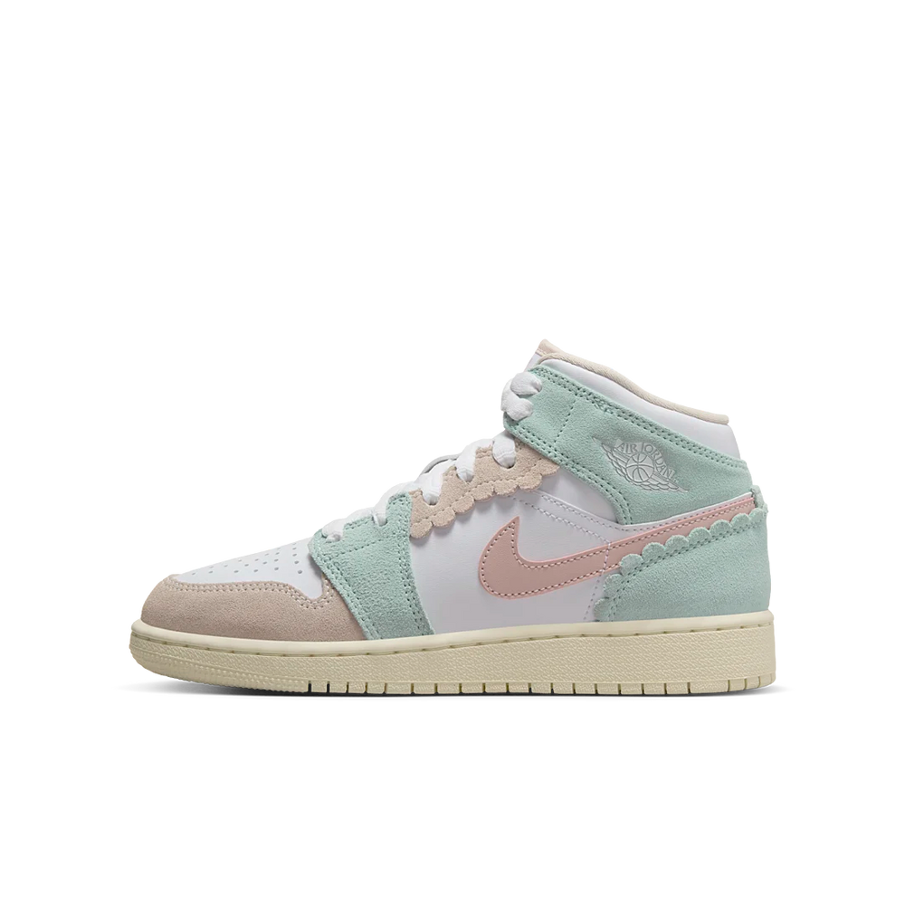Nike Air Jordan 1 Mid SE Pink Oxford (GS)-sneakers-Air Jordan-pikastore.cz