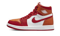 Nike Air Jordan 1 High Zoom Air CMFT Fire Red Hot Curry (Women's)
