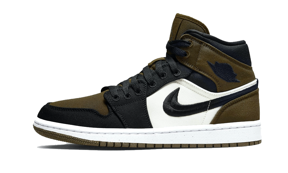 Nike Air Jordan 1 Mid Olive Toe (Women's)-sneakers-Air Jordan-pikastore.cz