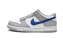 Nike Dunk Low Mini Swoosh Wolf Gray Game Royal (GS)