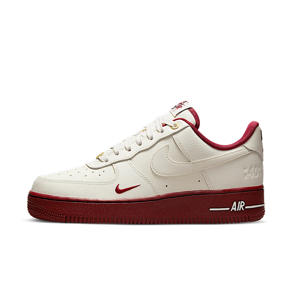 Nike Wmns Air Force 1 07 SE 40th Anniversary - Sail Team Red-Nike-pikastore.cz
