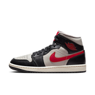 Nike Air Jordan 1 Mid Black College Grey Gym Red (Women's)-sneakers-Air Jordan-pikastore.cz