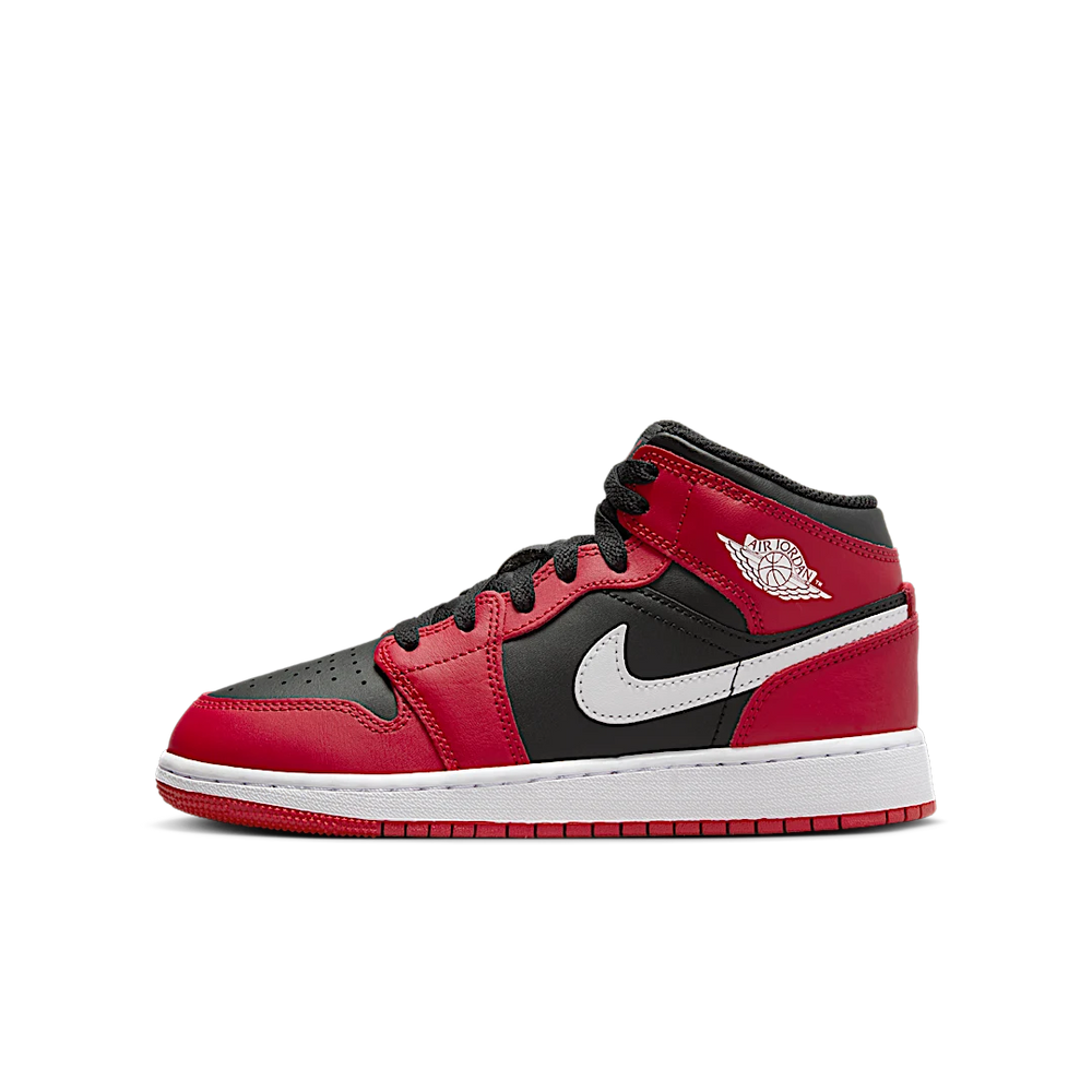 Nike Air Jordan 1 Mid Gym Red Black (Women's)-sneakers-Air Jordan-pikastore.cz