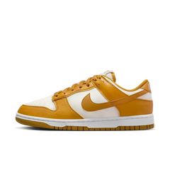 Nike Dunk Low Next Nature Phantom Gold Suede (Women's)
