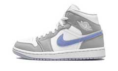 Nike Air Jordan 1 Mid Wolf Grey Aluminum (Дамски)