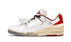 Nike Air Jordan 2 Retro Low SP Off-White White Red