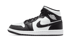 Nike Air Jordan 1 Mid Split Black White (Women's)