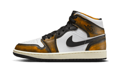 Nike Air Jordan 1 Mid SE Orange Wear Away