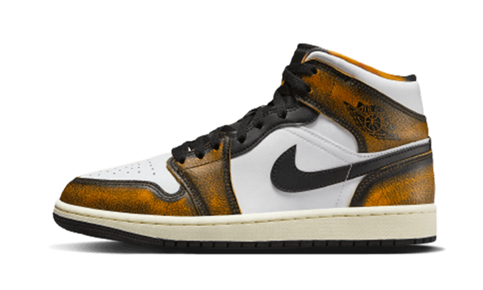 Nike Air Jordan 1 Mid SE Orange Wear Away-sneakers-Air Jordan-pikastore.cz