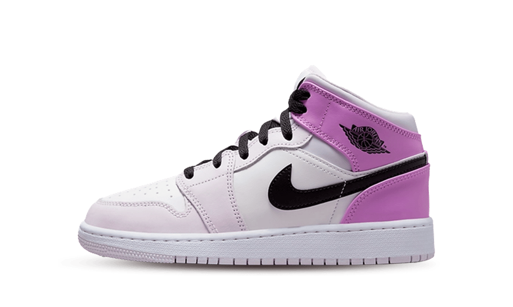 Nike Air Jordan 1 Mid Barely Grape (GS)-sneakers-Air Jordan-pikastore.cz