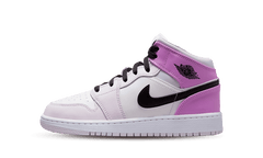 Nike Air Jordan 1 Mid Barely Grape (GS)