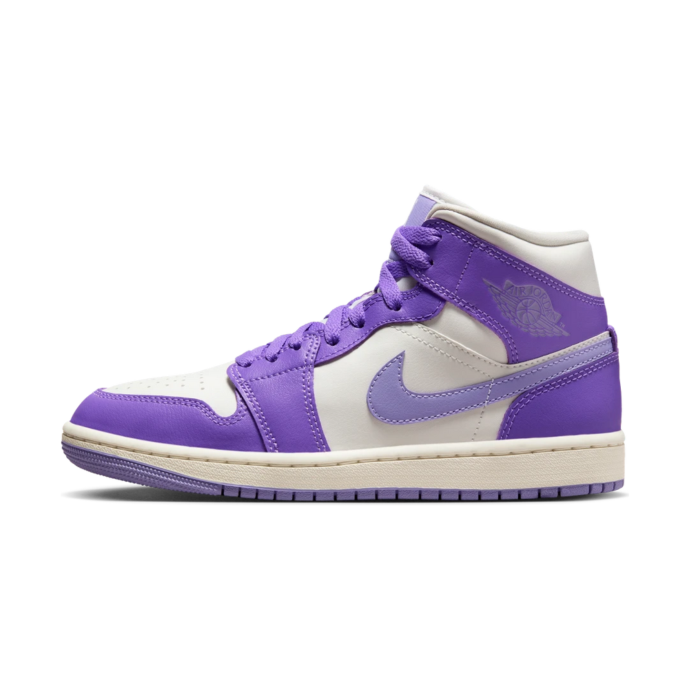 Nike Air Jordan 1 Mid Action Grape (Women's)-sneakers-Air Jordan-pikastore.cz