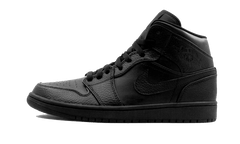 Nike Air Jordan 1 Mid GS Triple Black 2020