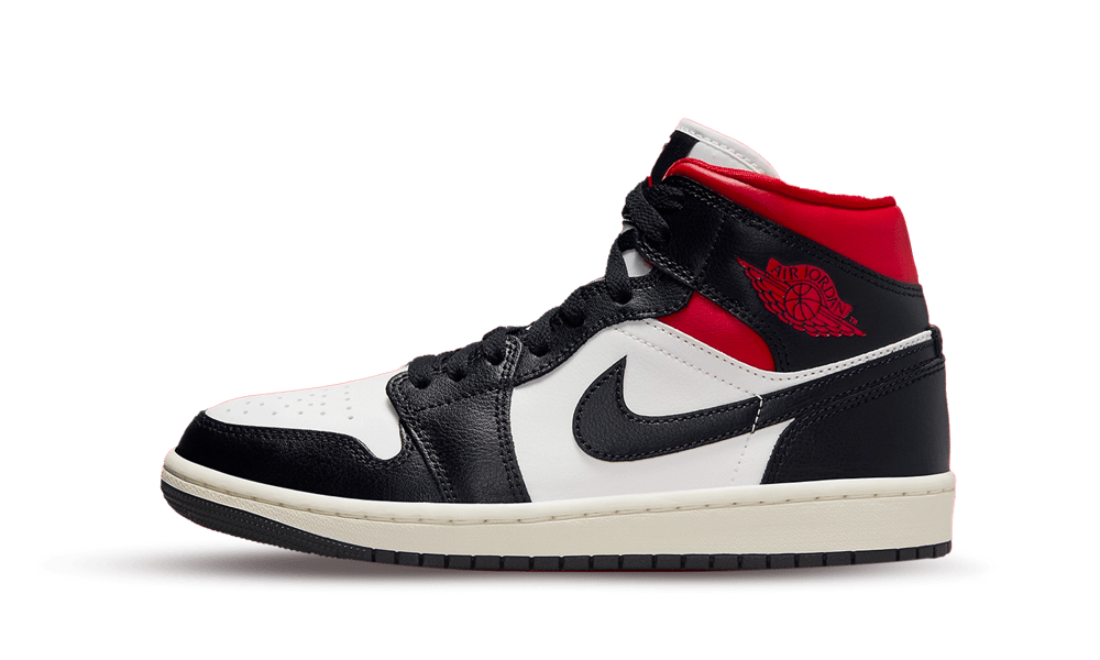 Nike Air Jordan 1 Mid Gym Red Panda (Women's)-sneakers-Air Jordan-pikastore.cz