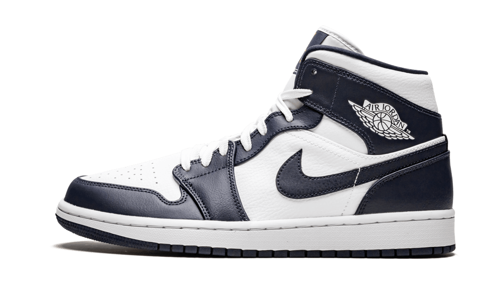 Nike Air Jordan 1 Mid White Metallic Gold Obsidian-sneakers-Air Jordan-pikastore.cz