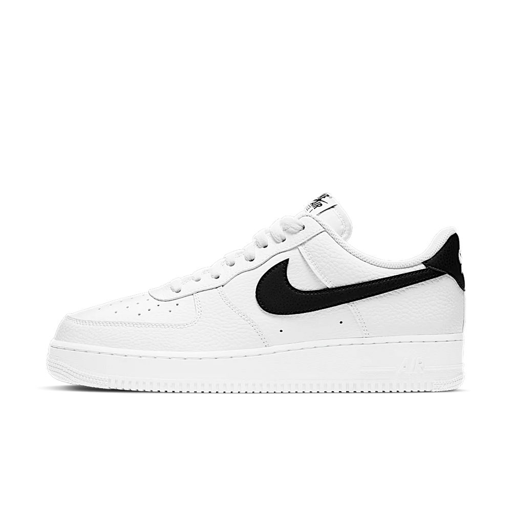 Nike Air Force 1 Low '07 White Black Pebbled Leather-sneakers-Nike-pikastore.cz