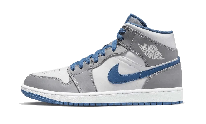 Nike Air Jordan 1 Mid True Blue-sneakers-Air Jordan-pikastore.cz