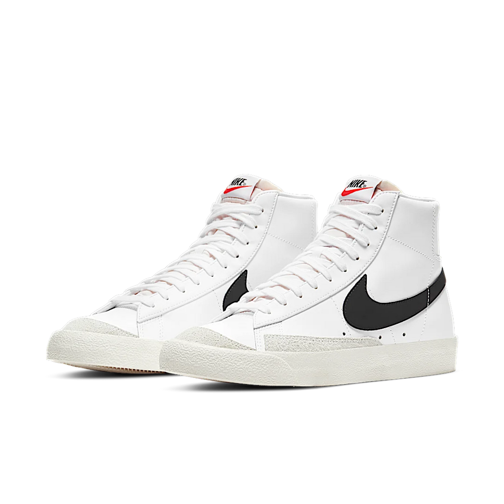 Nike Blazer Mid White Black (GS)-sneakers-Nike-pikastore.cz