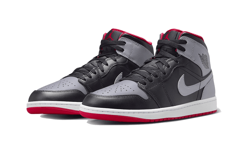 Nike Air Jordan 1 Mid GS Bred Shadow-Air Jordan-pikastore.cz