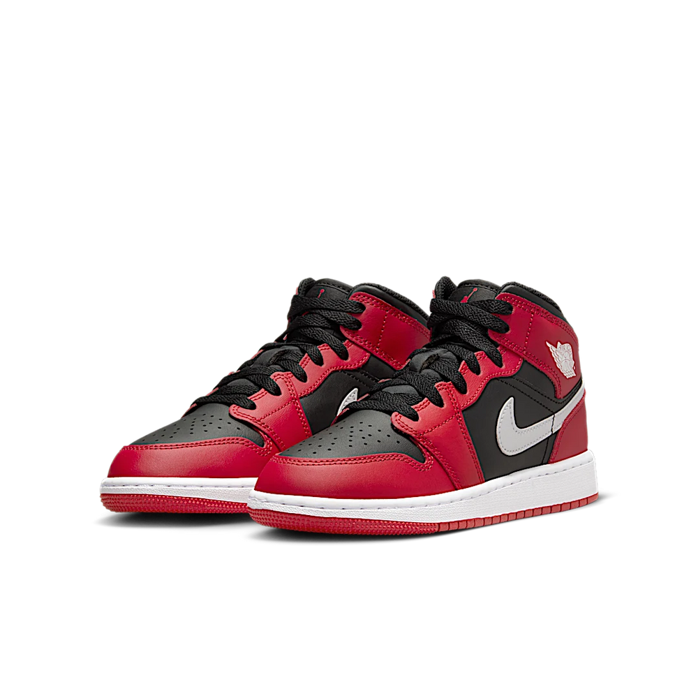 Nike Air Jordan 1 Mid Gym Red Black (Women's)-sneakers-Air Jordan-pikastore.cz
