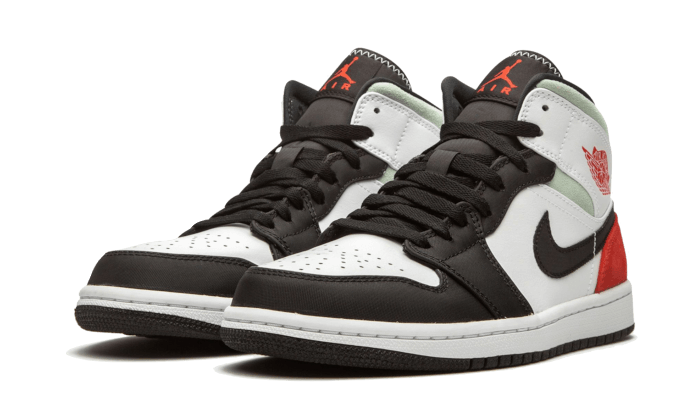 Nike Air Jordan 1 Mid GS Gym Red Black Toe-Air Jordan-pikastore.cz