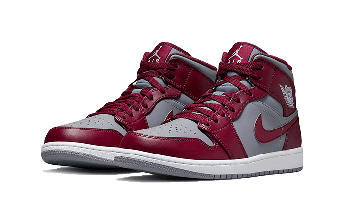 Nike Air Jordan 1 Mid GS Cherrywood Red-Air Jordan-pikastore.cz