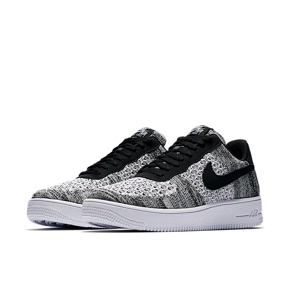 Nike Air Force 1 Flyknit 2 Black Pure Platinum-sneakers-Nike-pikastore.cz