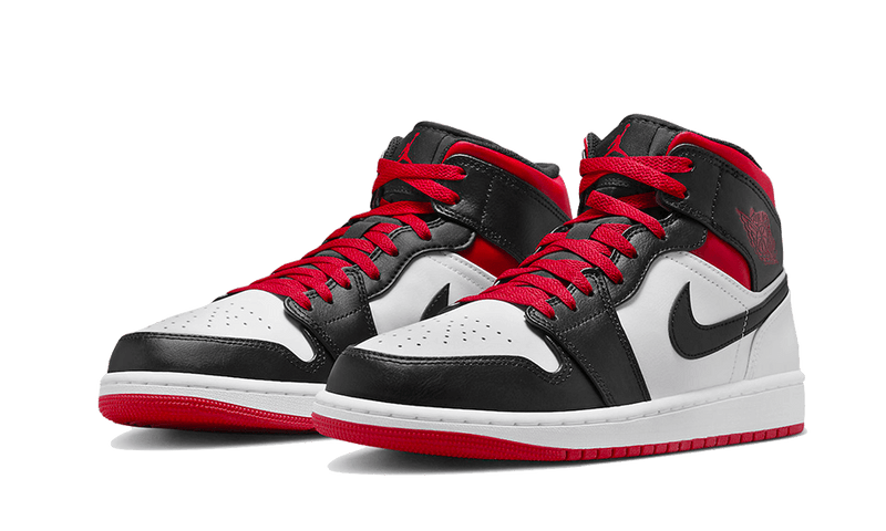 Nike Air Jordan 1 Mid Gym Red Black Toe-sneakers-Air Jordan-pikastore.cz