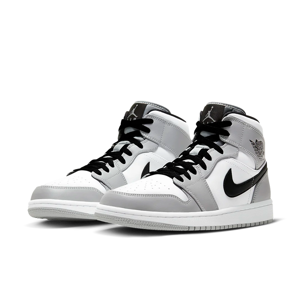 Nike Air Jordan 1 Mid Light Smoke Grey-sneakers-Air Jordan-pikastore.cz