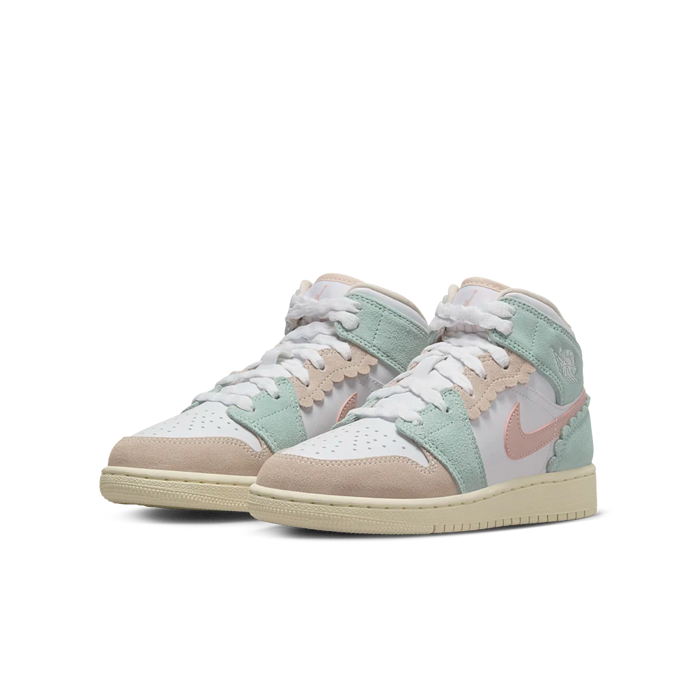 Nike Air Jordan 1 Mid SE Pink Oxford (GS)-sneakers-Air Jordan-pikastore.cz