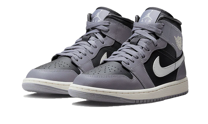 Nike Air Jordan 1 Mid Cement Grey (Women's)-sneakers-Air Jordan-pikastore.cz