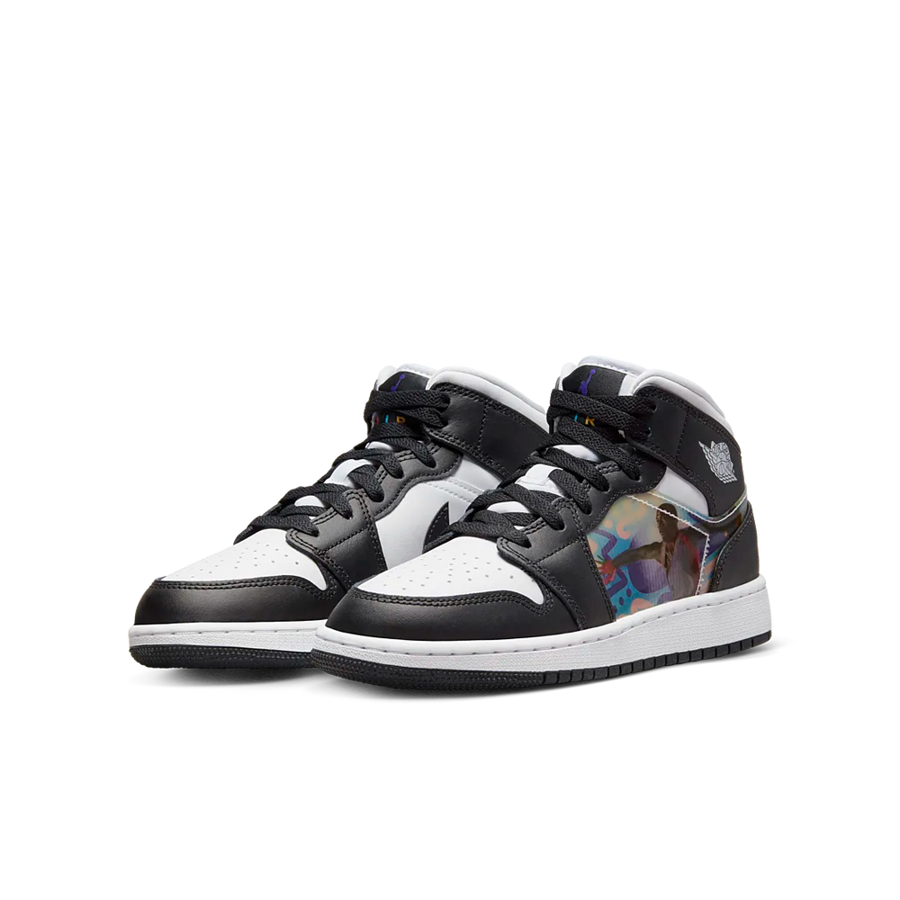 Nike Air Jordan 1 Mid GS Hologram-Air Jordan-pikastore.cz