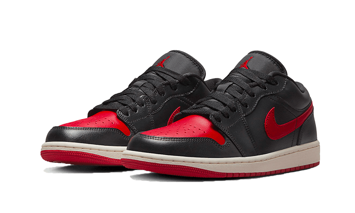 Nike Air Jordan 1 Low Bred Sail-Air Jordan-pikastore.cz