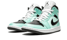 Nike Air Jordan 1 Mid Aqua Blue Tint (Women's)-sneakers-Air Jordan-pikastore.cz