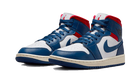 Nike Air Jordan 1 Mid French Blue Gym Red (Women's)-sneakers-Air Jordan-pikastore.cz