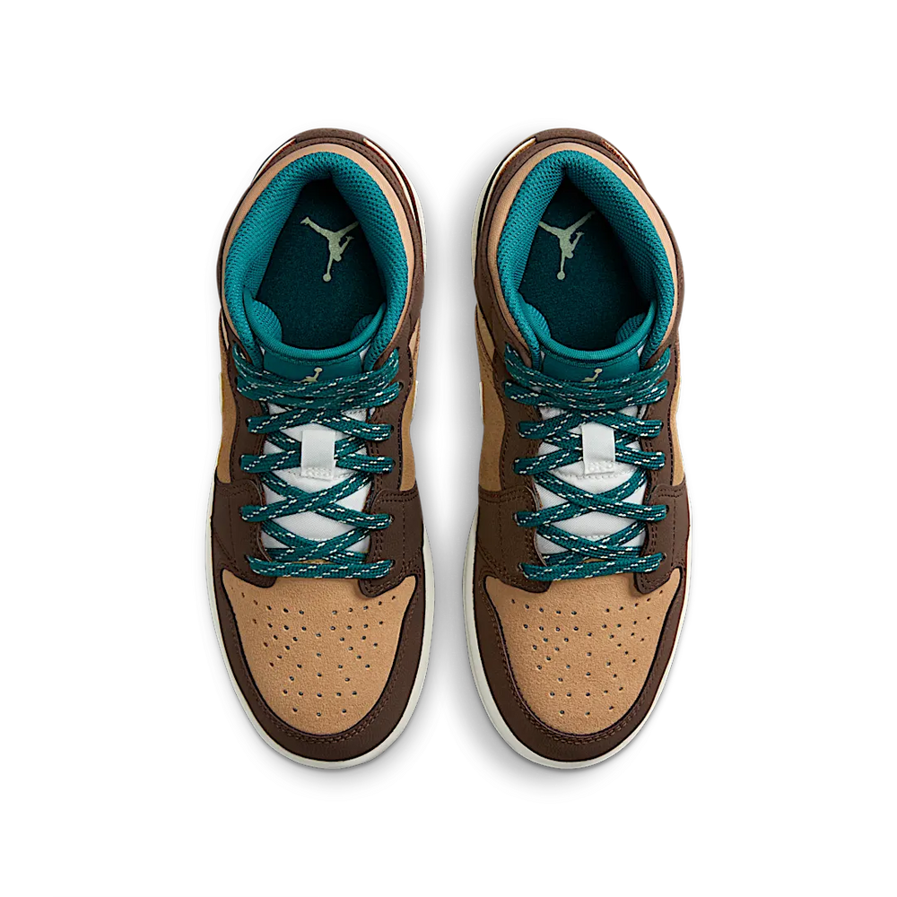 Nike Air Jordan 1 Mid SE GS Cacao Wow-Air Jordan-pikastore.cz
