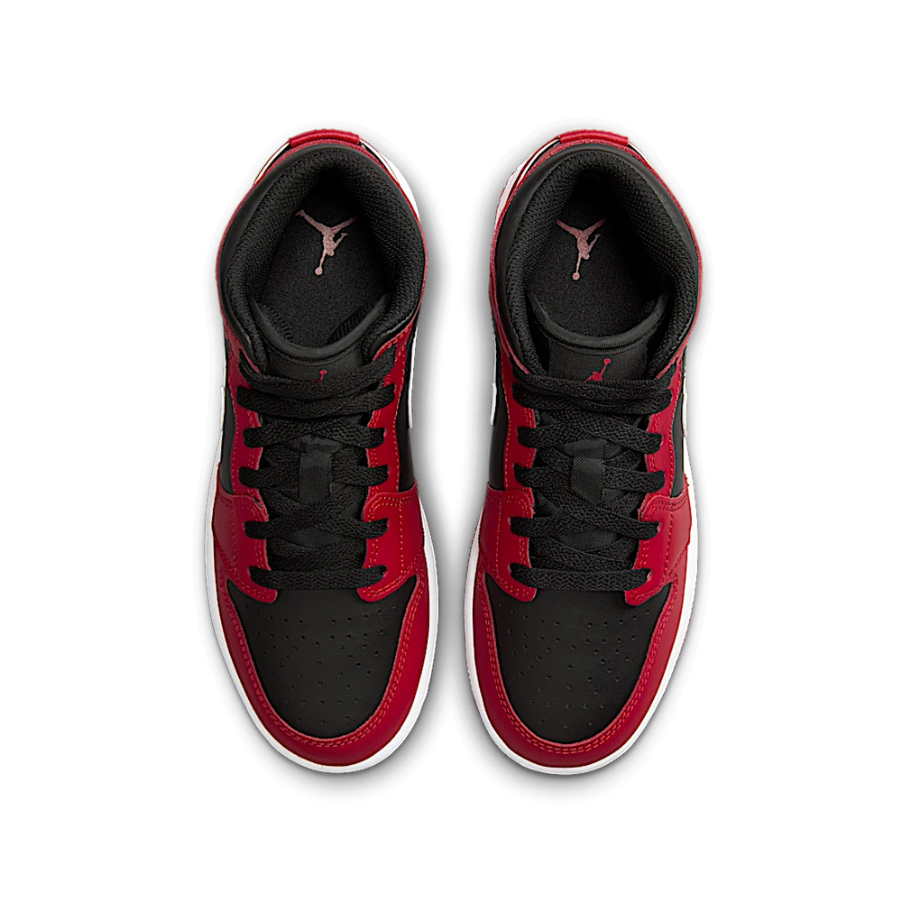 Nike Air Jordan 1 Mid Gym Red Black (Women's)-sneakers-Air Jordan-pikastore.cz