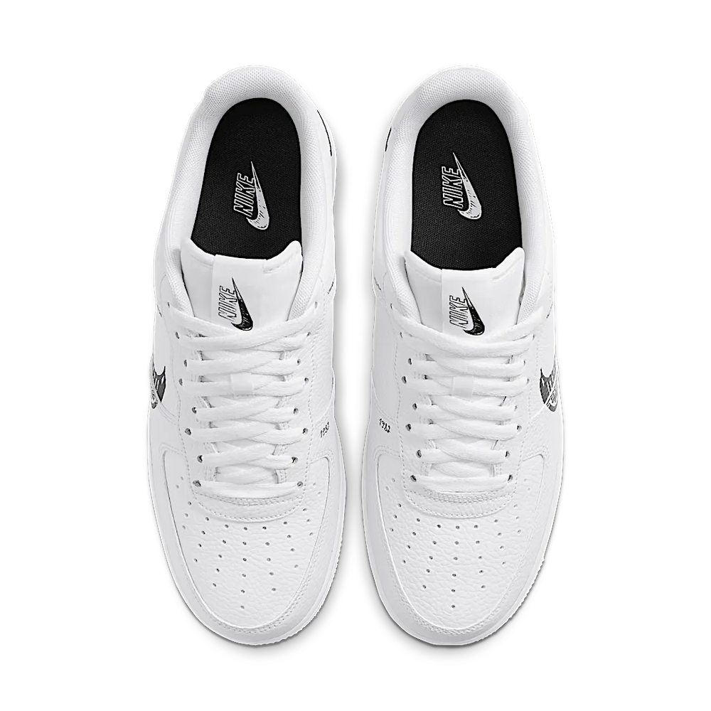 Nike Air Force 1 Low Sketch White Black-sneakers-Nike-pikastore.cz