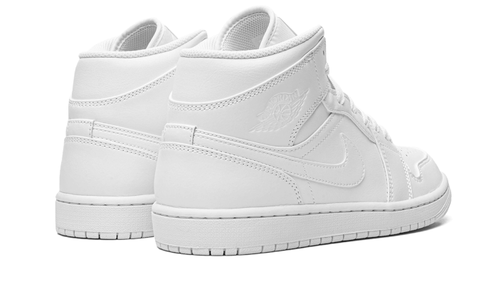 Nike Air Jordan 1 Mid GS Triple White 2023-Air Jordan-pikastore.cz