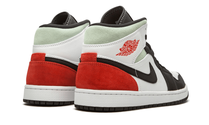 Nike Air Jordan 1 Mid GS Gym Red Black Toe-Air Jordan-pikastore.cz