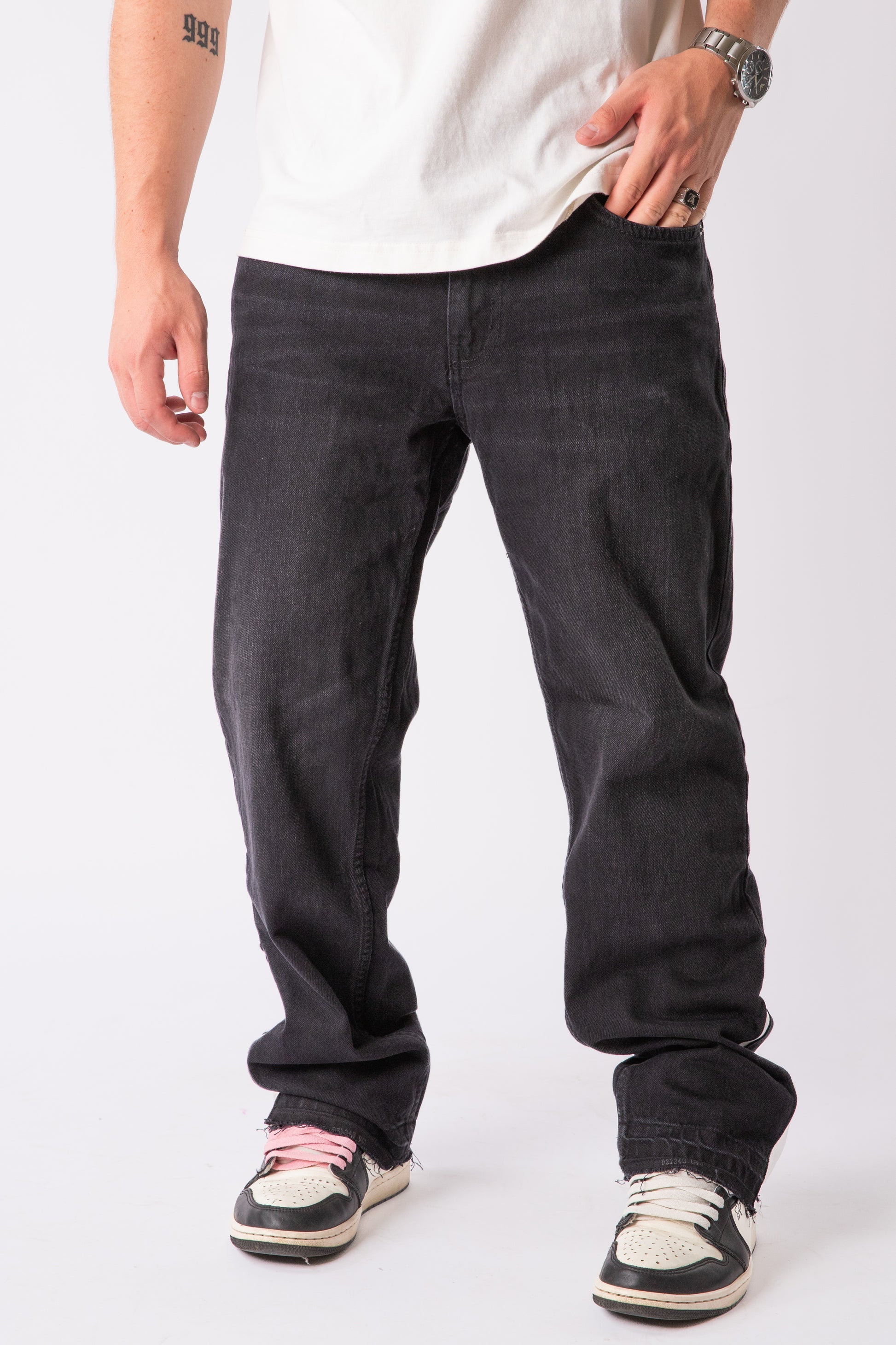 Custom Basic Flared Jeans-Kalhoty-Custompantsprg-pikastore.cz