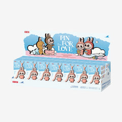 Labubu Pop Mart The Monsters Pin for Love Series Vinyl Plush Pendant (NZ) Sealed Case (14 Blind Box)