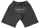 Corteiz Alcatraz Shorts Triple Black-Corteiz-pikastore.cz