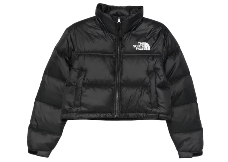 The North Face Womens Nuptse Short Jacket Black TNF Black-The North Face-pikastore.cz