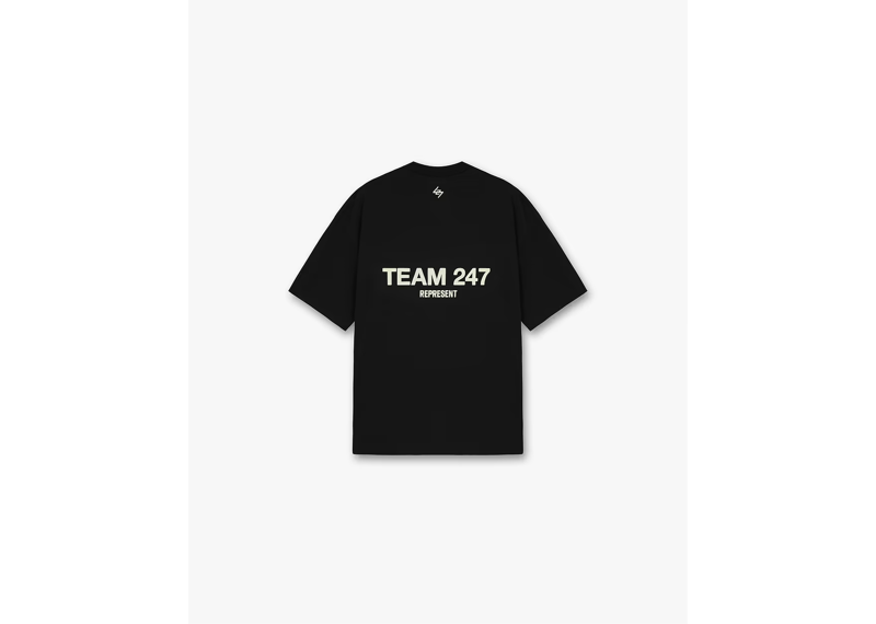 Represent Team 247 Oversized T-Shirt Black-Represent-pikastore.cz