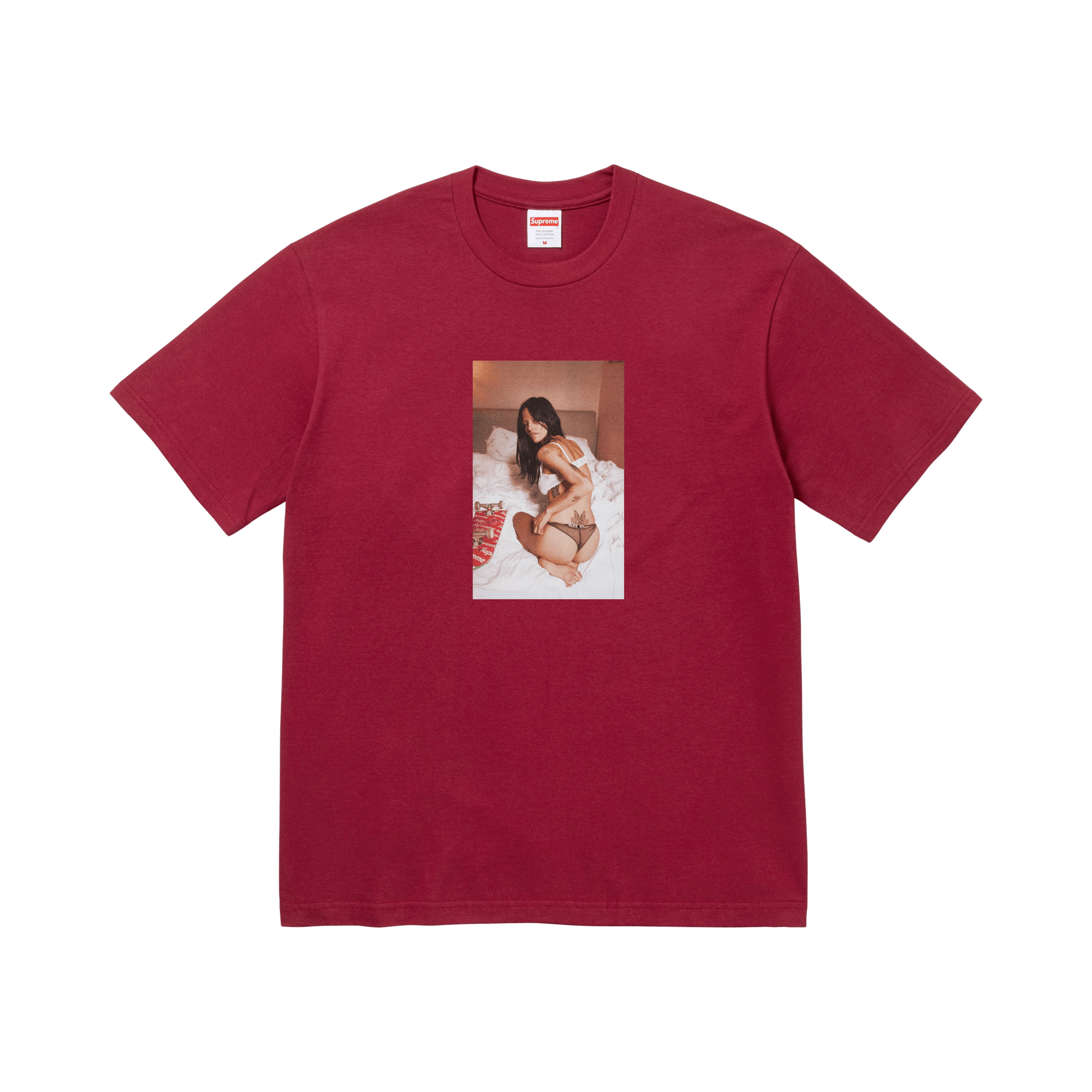 Supreme x Larry Clark Neighbor Tee Cardinal