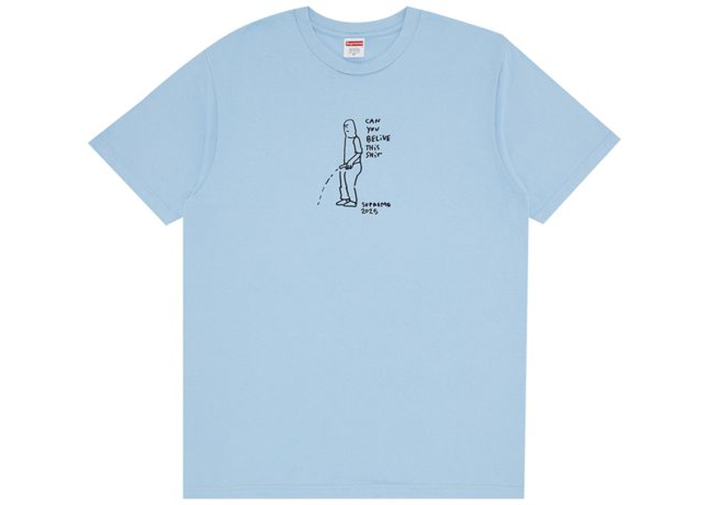 Supreme Tee Piss Tee Powder Blue-Supreme-pikastore.cz
