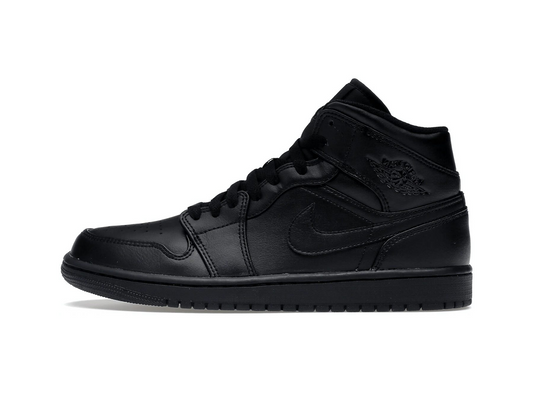 Nike Jordan 1 Mid Triple Black