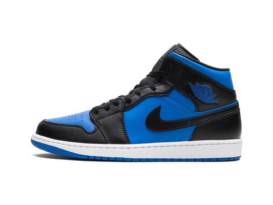 Nike Jordan 1 Mid Black Royal Blue