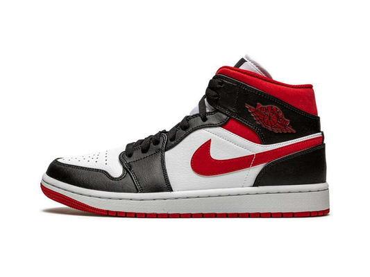 Nike Air Jordan 1 Mid GS Black Gym Red